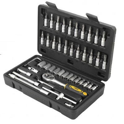 Orex 46PCS 1/4" DRIVE SOCKET SET (4MM-14MM) 90-15138